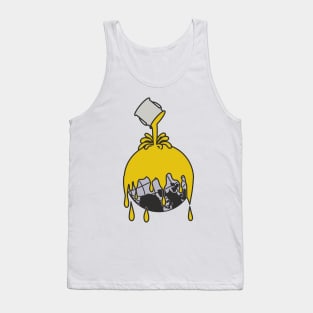 Real Paint (Yellow) Tank Top